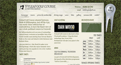 Desktop Screenshot of ivyleafgolf.com